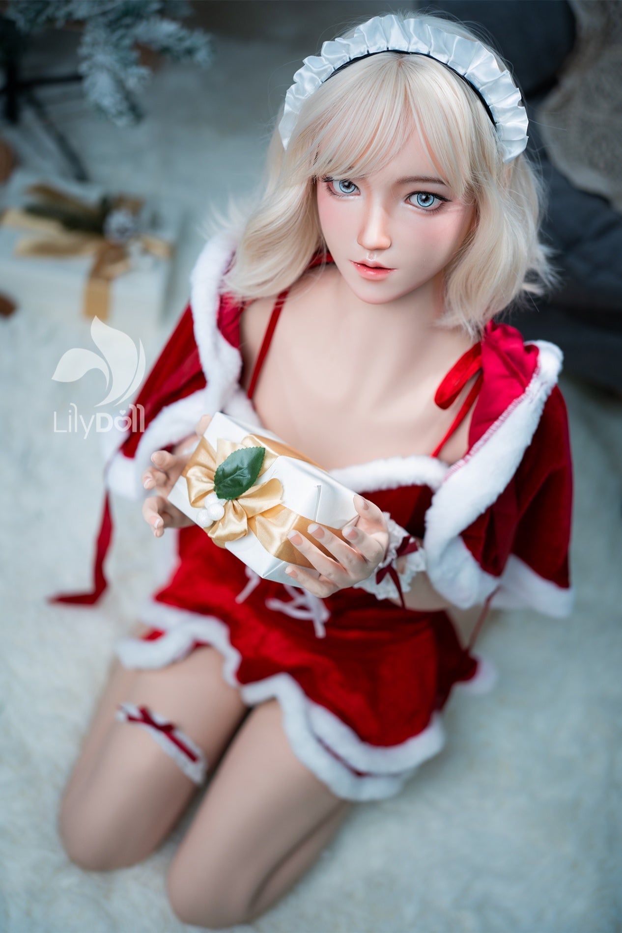 Freya C (D-Cup) (158cm) | Blonde Christmas Sex Doll | Lily Doll
