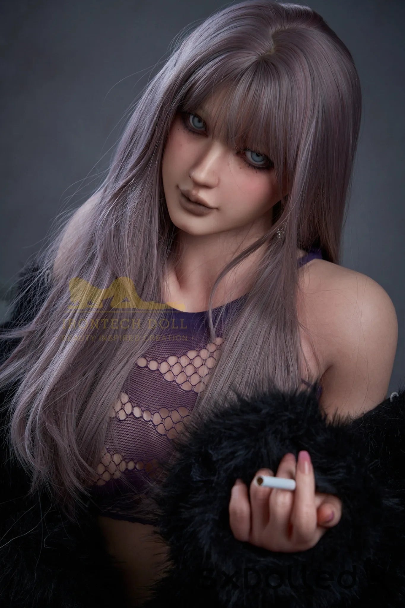 Alina A (C-Cup) (169cm) | Caucasian Petite Sex Doll | Irontech Doll C-Cup / 169cm / Purple Sex Doll