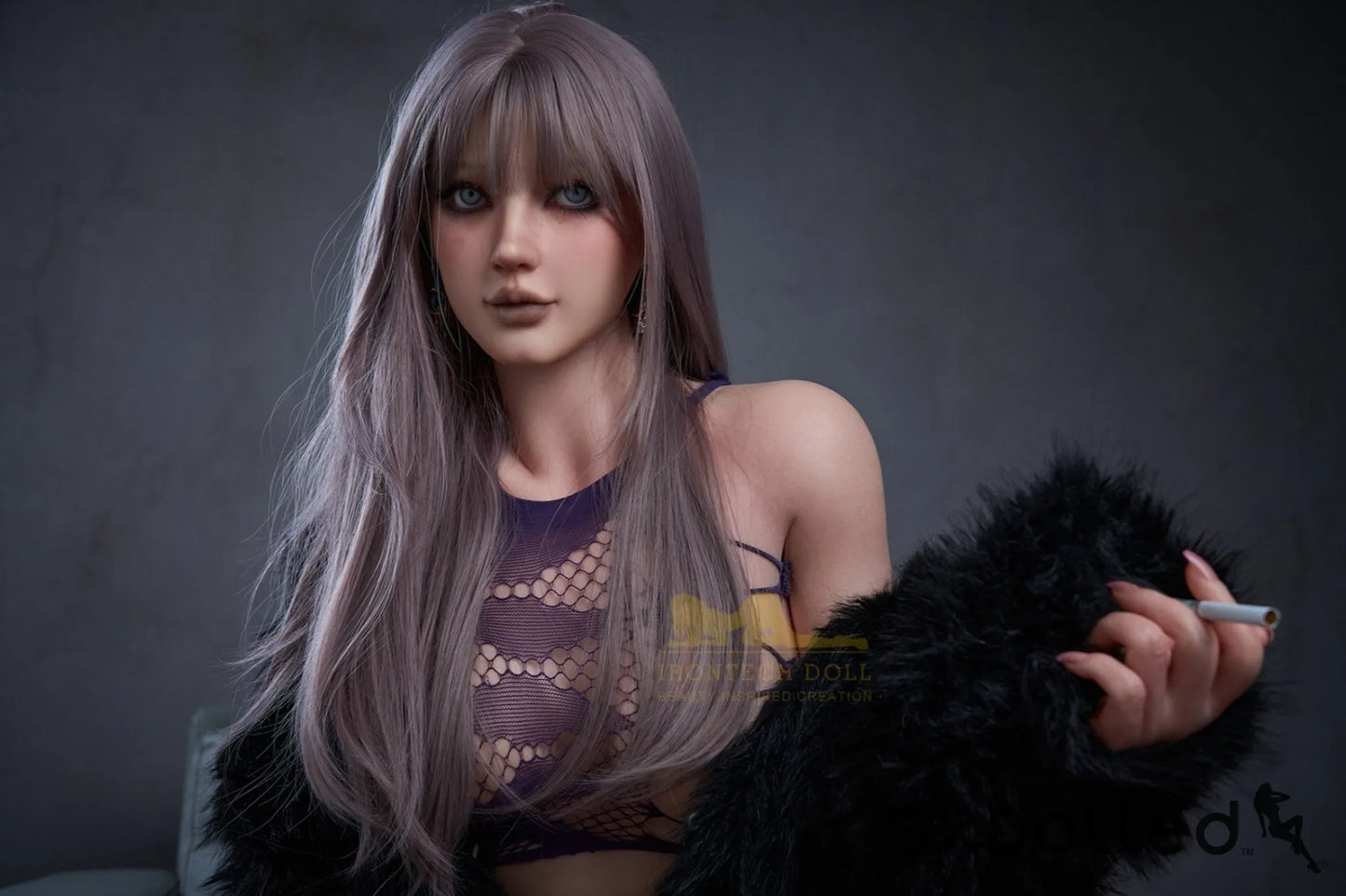 Alina A (C-Cup) (169cm) | Caucasian Petite Sex Doll | Irontech Doll C-Cup / 169cm / Purple Sex Doll