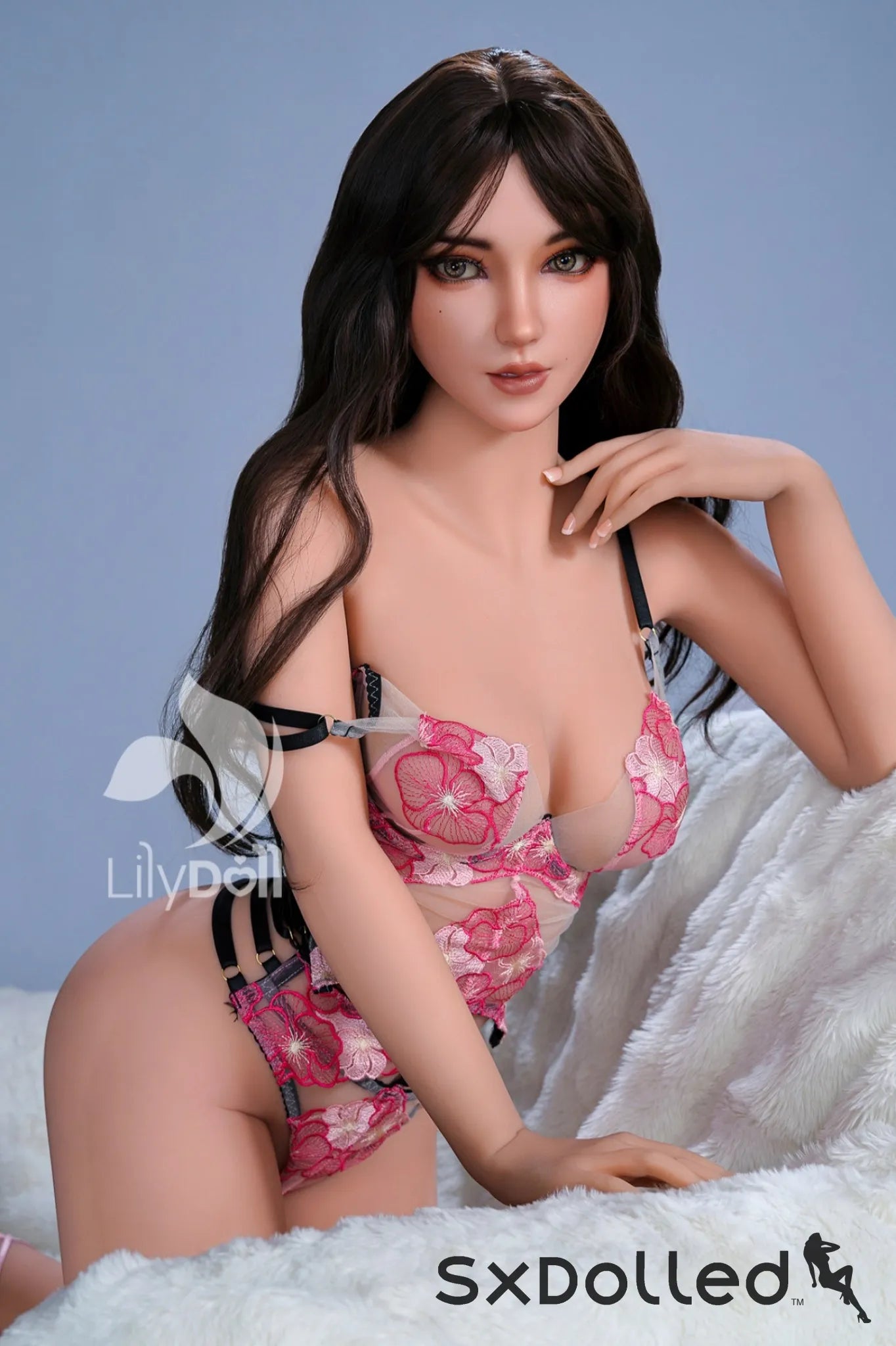 Aria C (D-Cup) (158cm) | Tanned Happy Latina Sex Doll | Lily Doll D-Cup / 158cm / Brunette Sex Doll