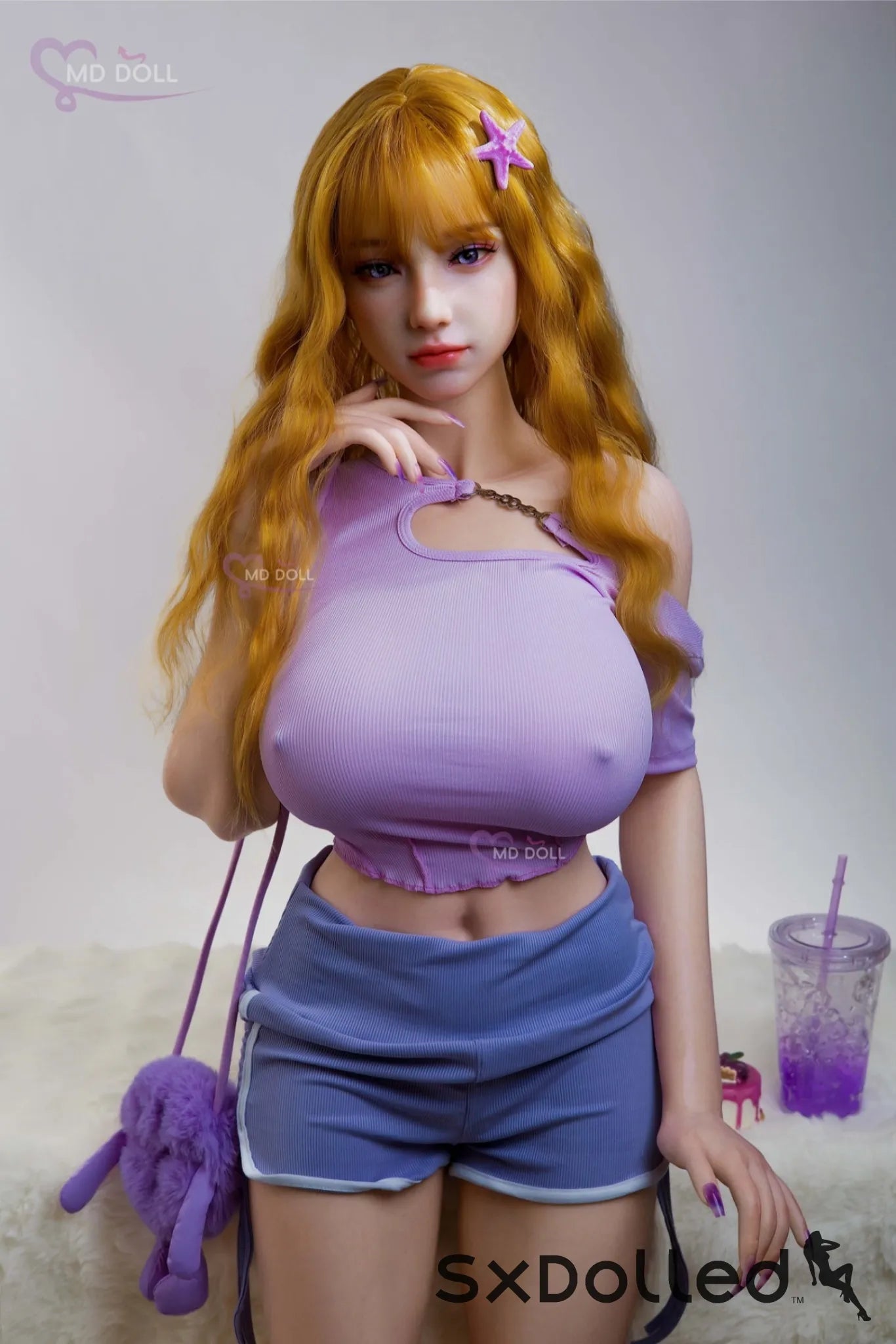Chloe B (L-Cup) (164cm) | Caucasian Blonde Sex Doll | MD Doll L-Cup / 164cm / Blonde Sex Doll