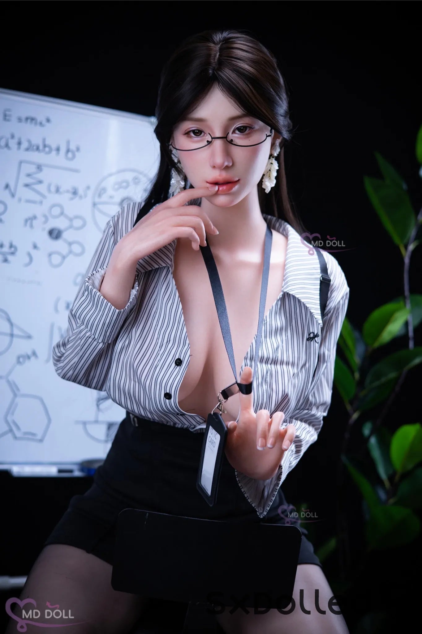 Cindy B (E-Cup) (163cm) | Asian Professor Sex Doll | MD Doll E-Cup / 163cm / Brunette Sex Doll