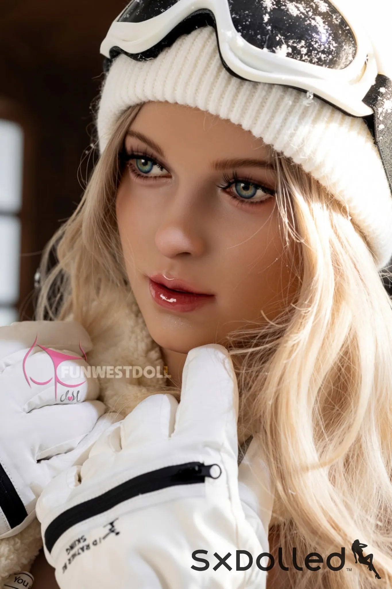 Eira A (G-Cup) (163cm) | Snowboarder Blonde Sex Doll | Funwest Doll G-Cup / 163cm / Blonde Sex Doll