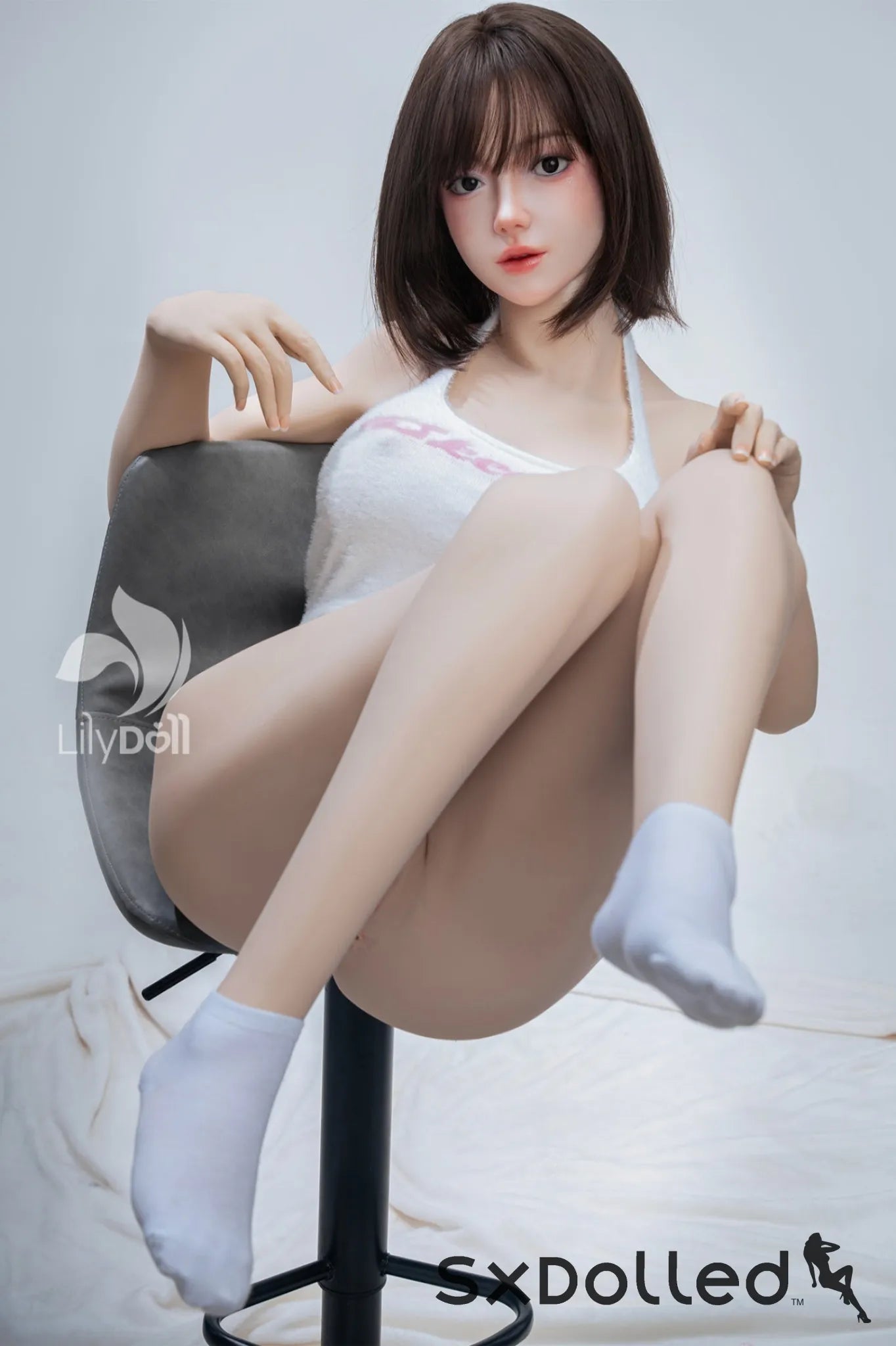 Elara B (F-Cup) (168cm) | Short Hair Asian Sex Doll | Lily Doll F-Cup / 168cm / Brunette Sex Doll