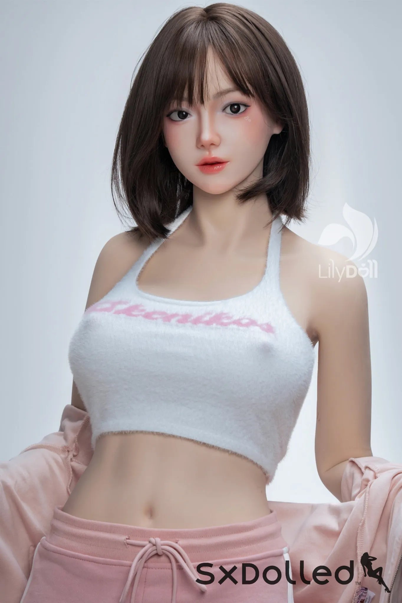 Elara B (F-Cup) (168cm) | Short Hair Asian Sex Doll | Lily Doll F-Cup / 168cm / Brunette Sex Doll