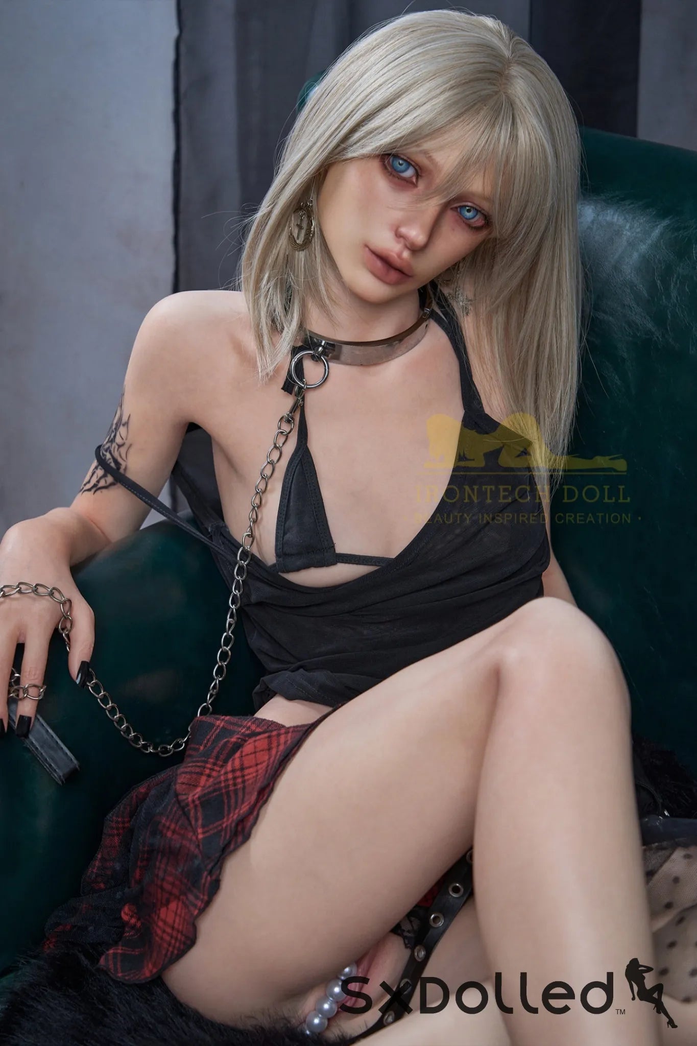 Esme A (A-Cup) (161cm) | Slim Asian Petite Sex Doll | Irontech Doll A-Cup / 161cm / Blonde Sex Doll
