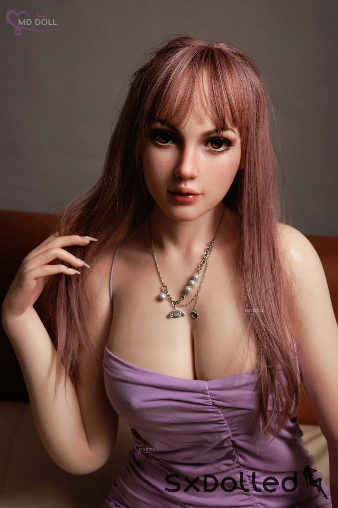 Grace A (C-Cup) (166cm) | Caucasian Party Girl Sex Doll | MD Doll C-Cup / 166cm / Brunette Sex Doll