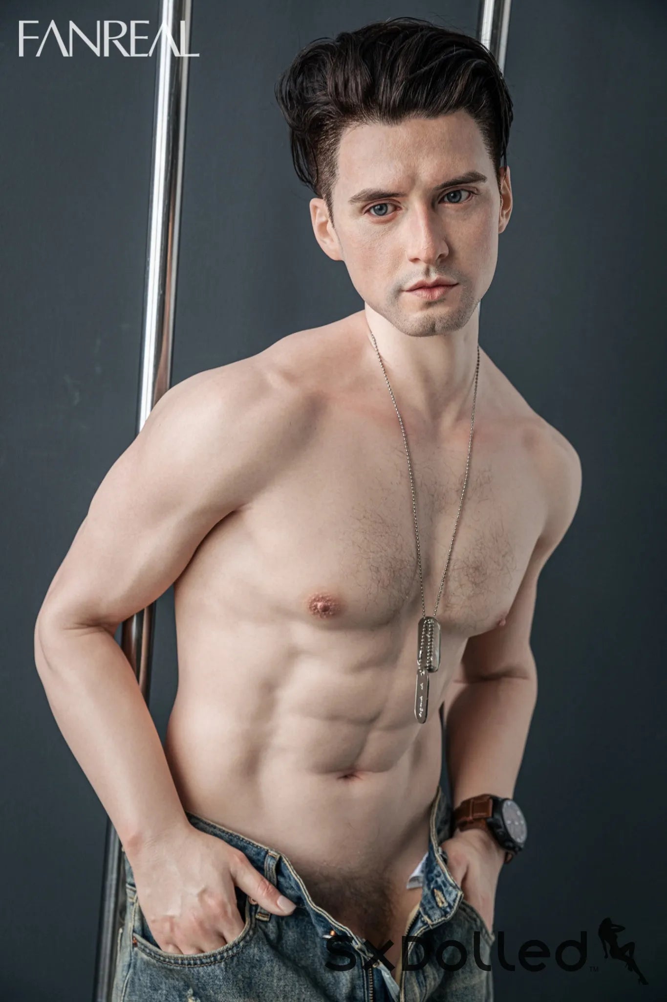 Henry (6-Inch) (173cm) | Male Sex Doll 6-Inch / 173cm / Brunette Sex Doll