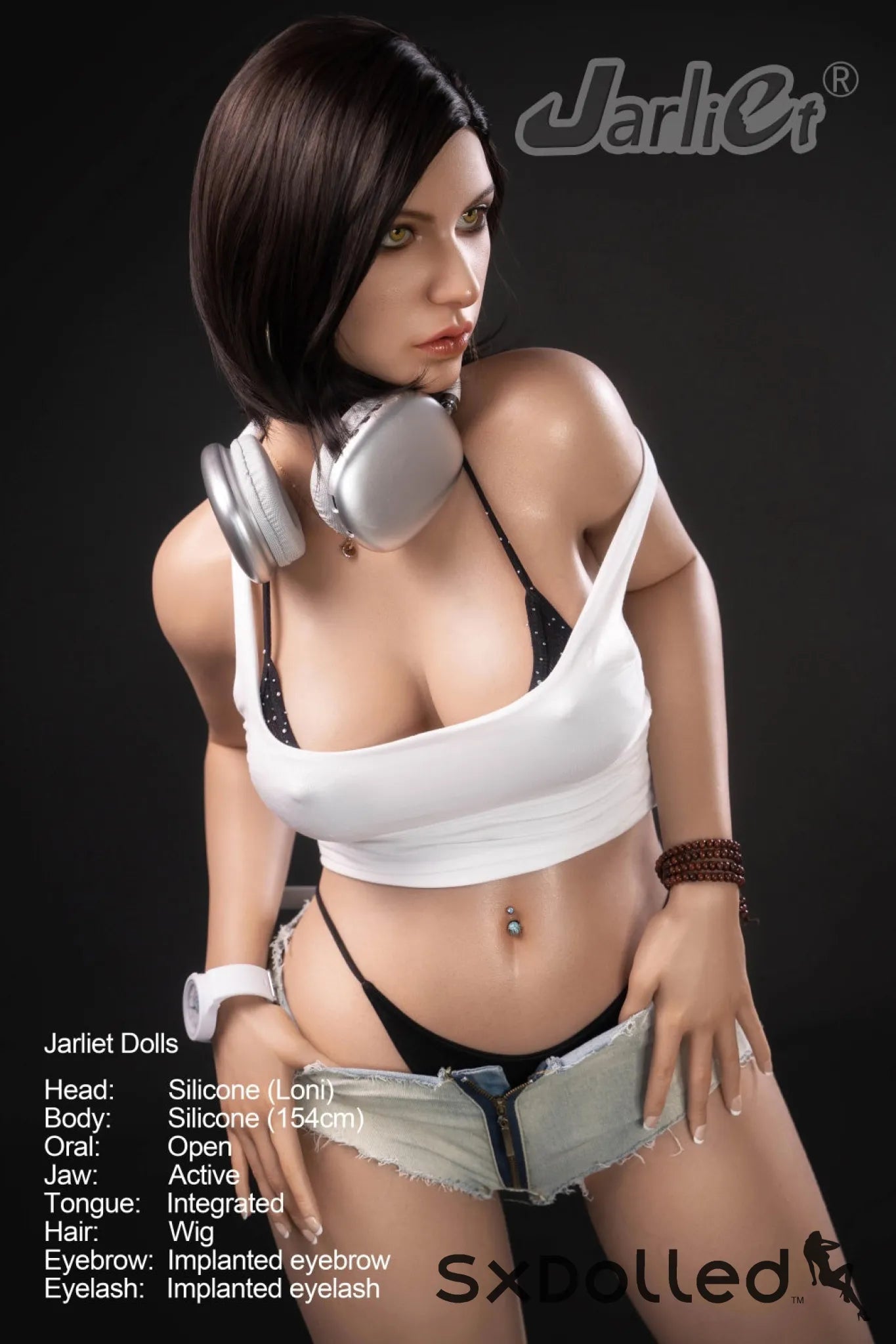 Julie (F-Cup) (154cm) | Sex Doll | Jarliet Doll | SxDolled.