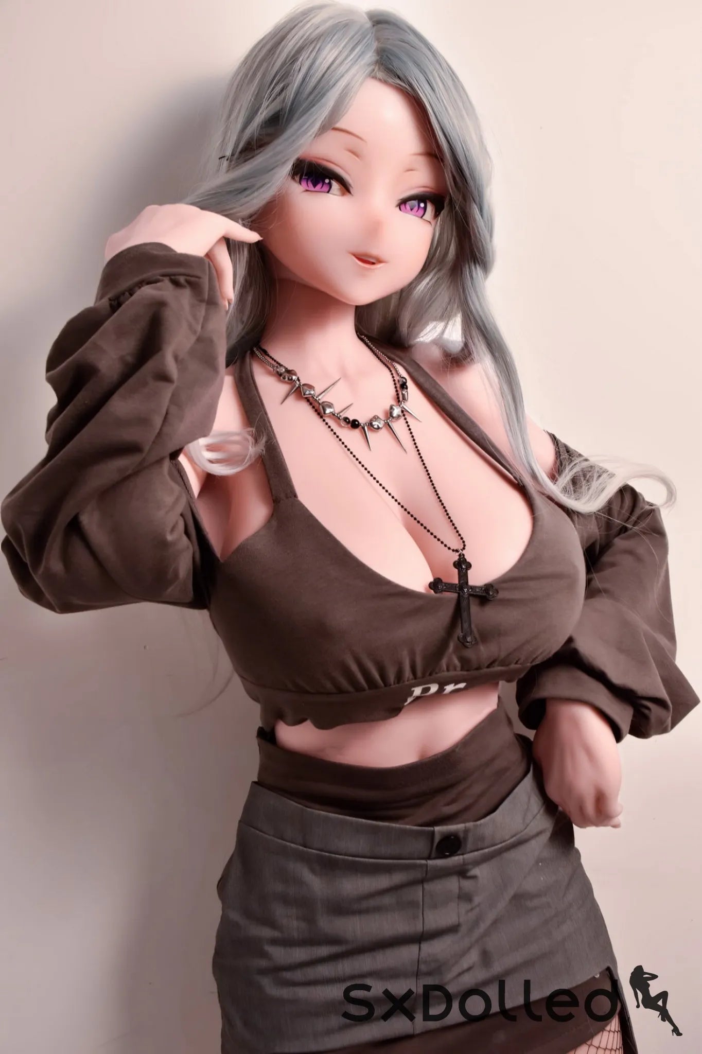 Kira Chiyuki (E-Cup) (160cm) | Silver Hair Anime Sex Doll | Elsa Babe E-Cup / 160cm / Silver Sex Doll