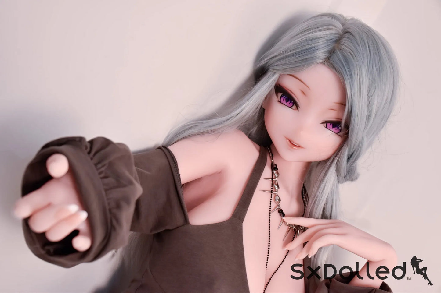 Kira Chiyuki (E-Cup) (160cm) | Silver Hair Anime Sex Doll | Elsa Babe E-Cup / 160cm / Silver Sex Doll