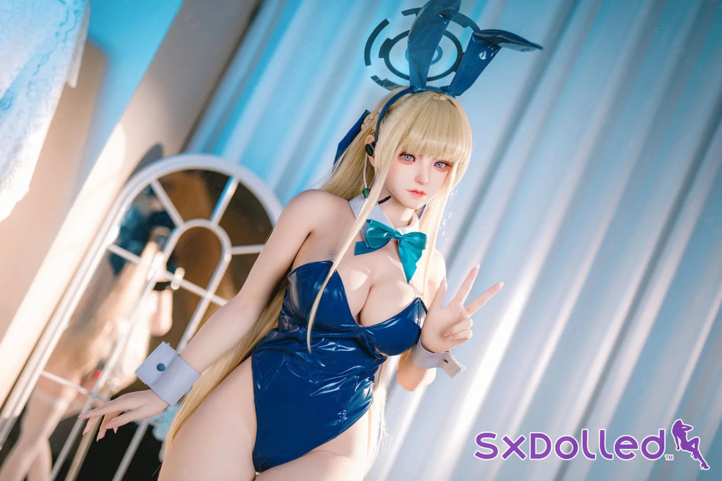 Michiko (K-Cup) (155cm) | Sex Doll K-Cup / 155cm / Blonde Sex Doll