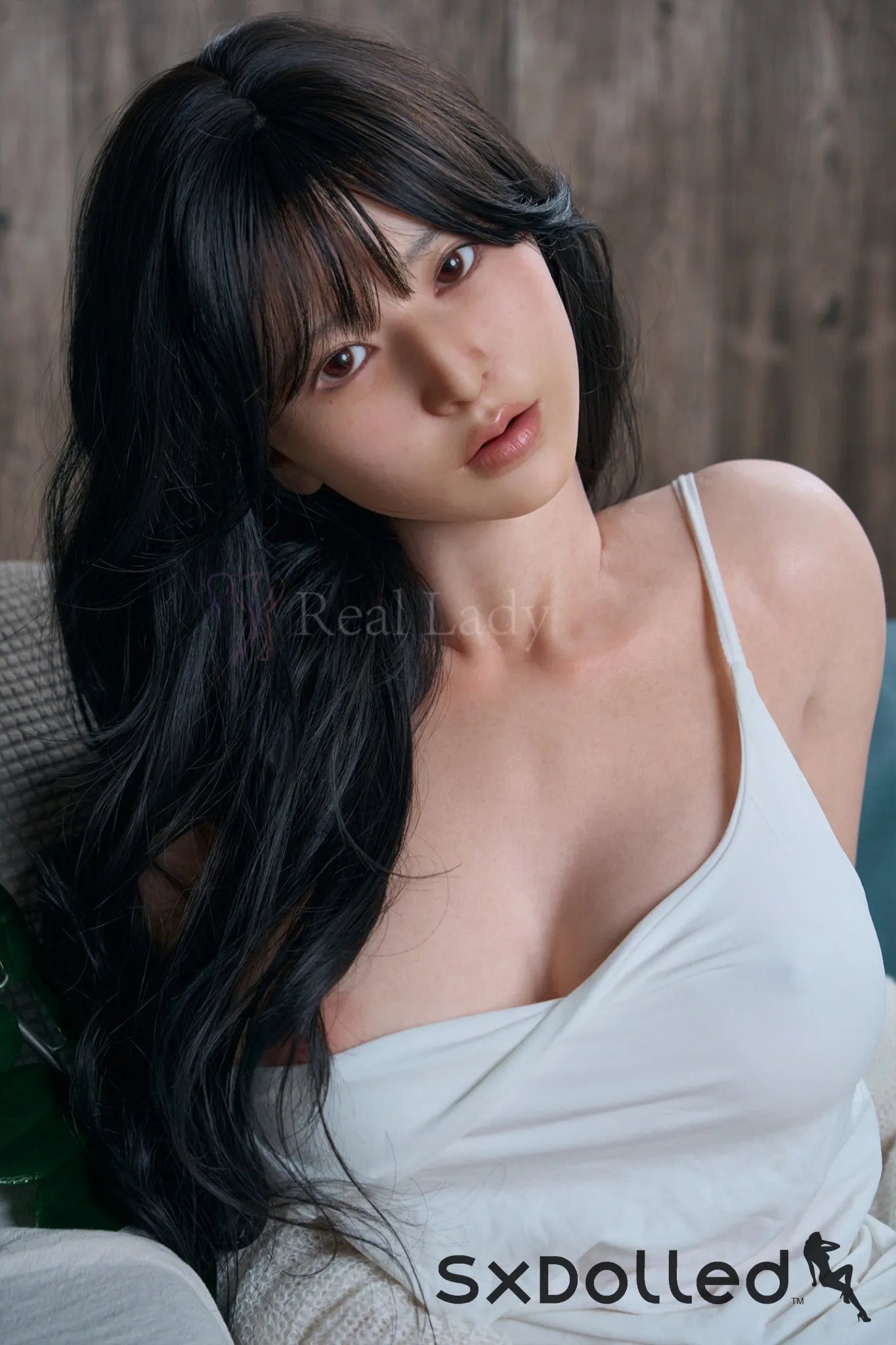 Samira A (H-Cup) (150cm) | Asian Black Hair Sex Doll | Real Lady H-Cup / 150cm / Black Sex Doll