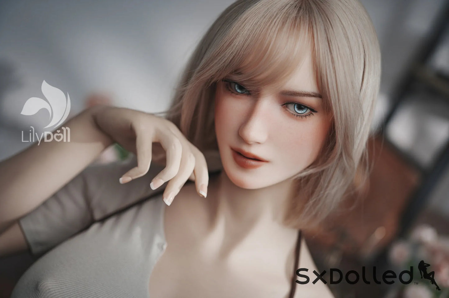 Selene B (F-Cup) (168cm) | Short Blonde Hair Sex Doll | Lily Doll F-Cup / 168cm / Blonde Sex Doll