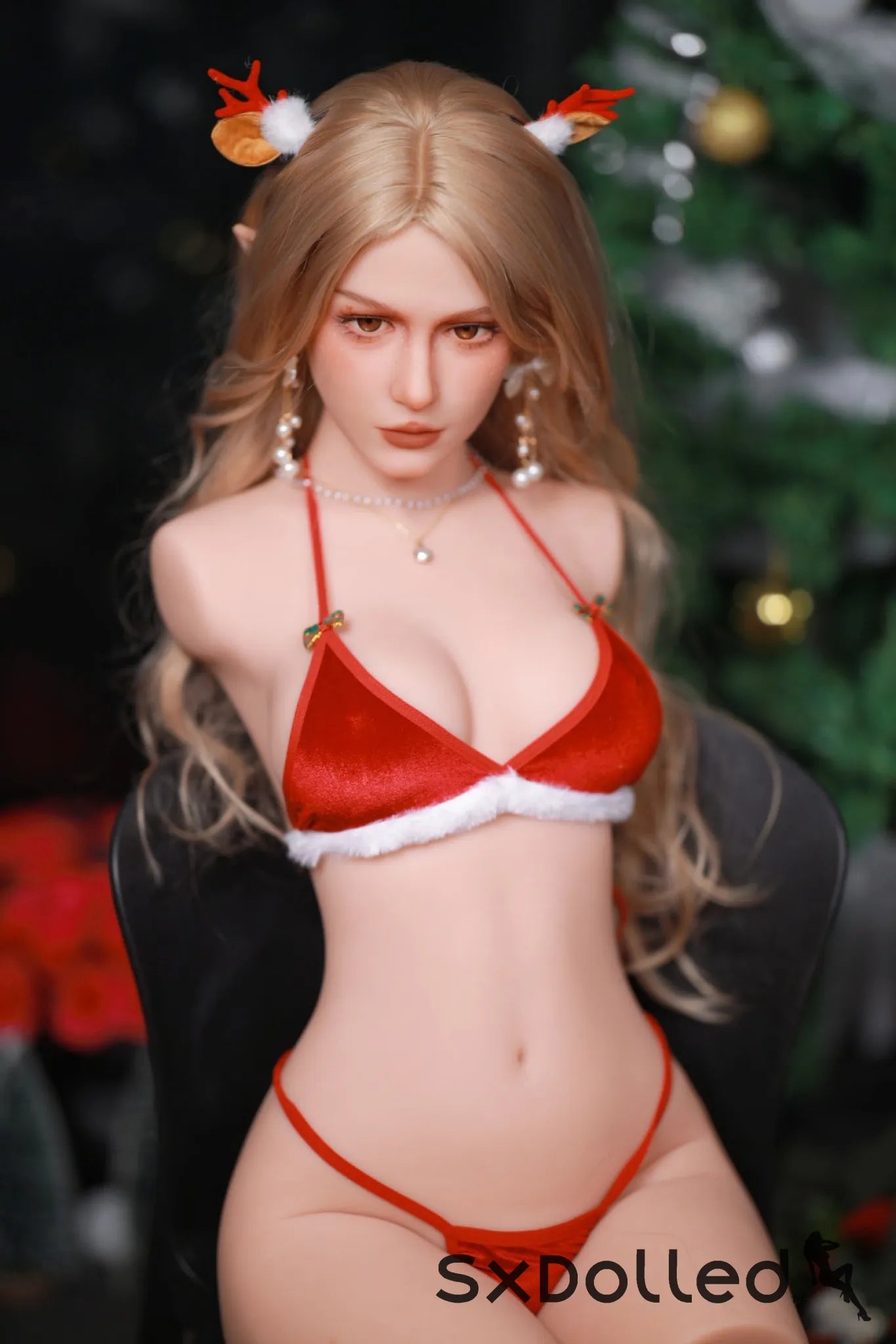 Yasmin A (E-Cup) (93cm) | Blonde Pear Sex Doll Torso | Fire Doll E-Cup / 93cm / Blonde Sex Torso