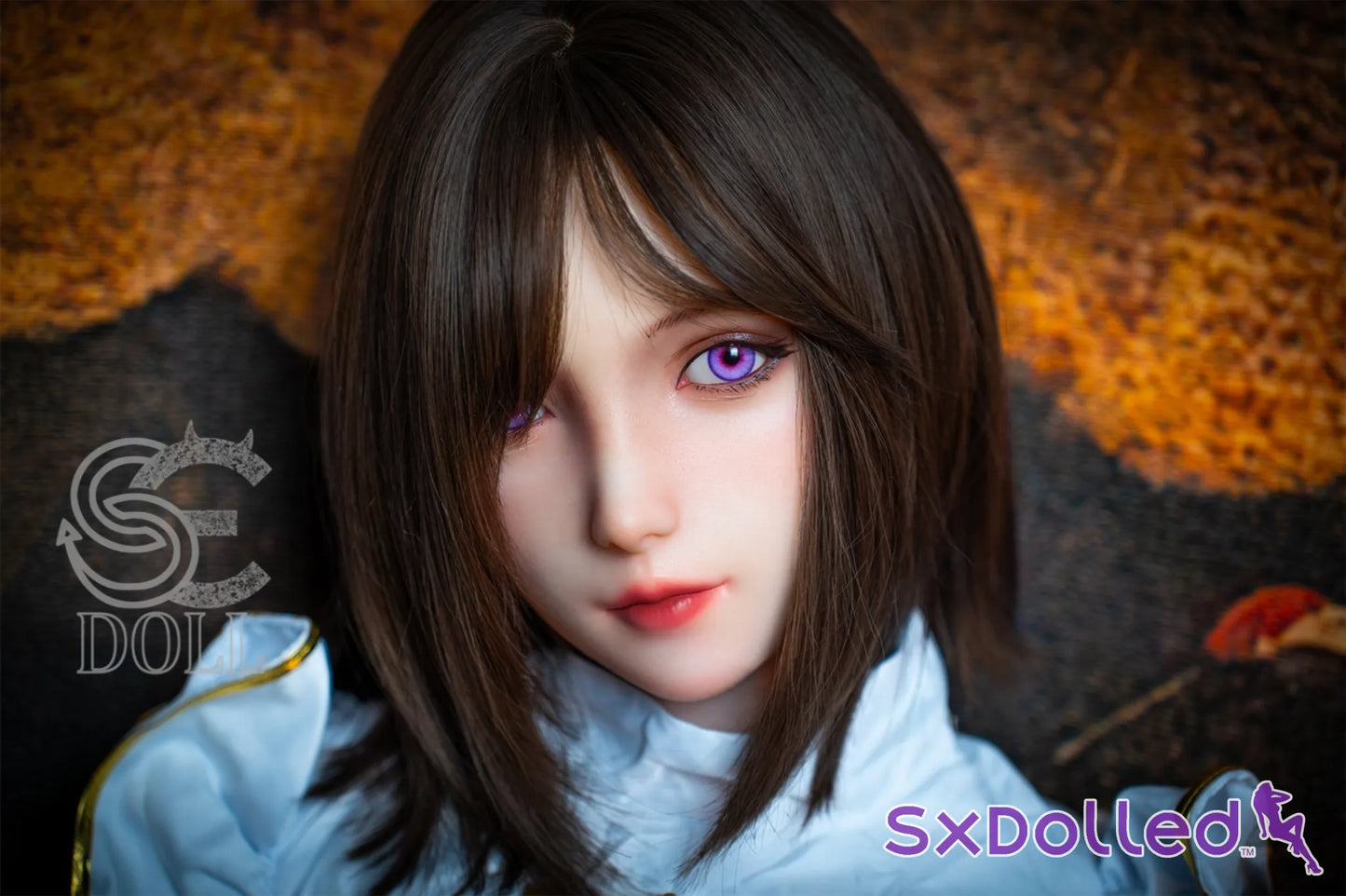 Yukki.I A (D Cup) (155cm) | Caucasian Purple Eyed Sex Doll | SE Doll D Cup / 155cm / Brunette Sex Doll
