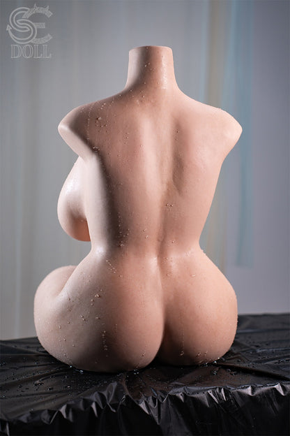 Jenny.O (G-Cup) (111cm) | Sleeping Thick Sex Doll Torso | SE Doll