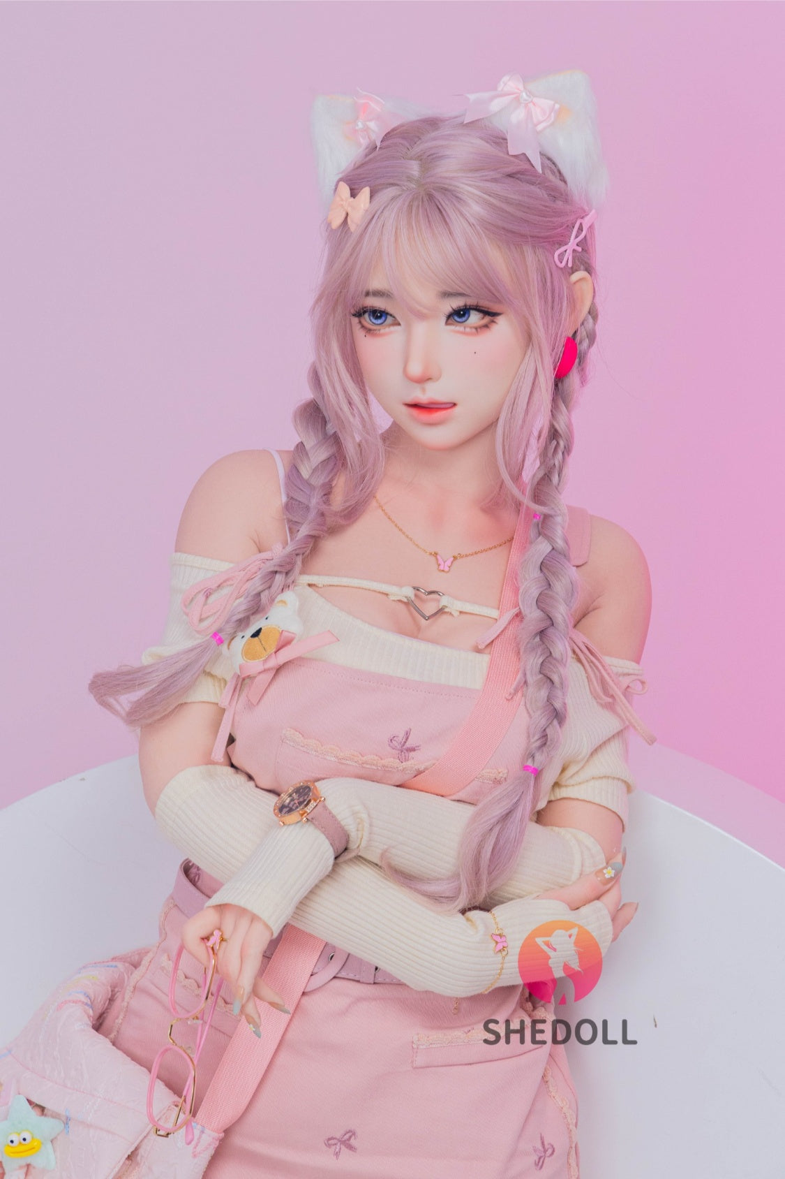 Tanya B (D-Cup) (168cm) | Kitty Pink Haired Asian Sex Doll | SHEDOLL
