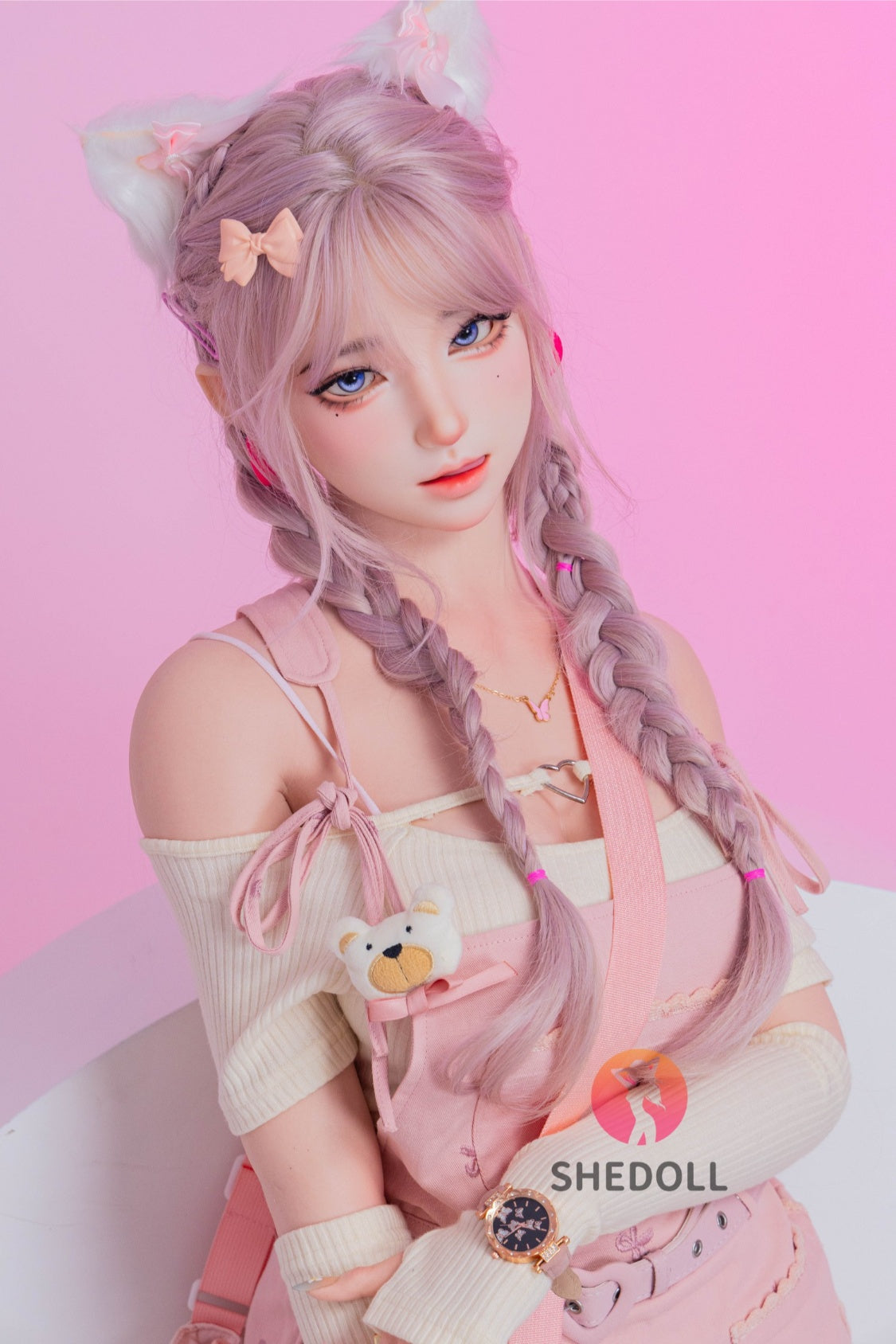 Tanya B (D-Cup) (168cm) | Kitty Pink Haired Asian Sex Doll | SHEDOLL