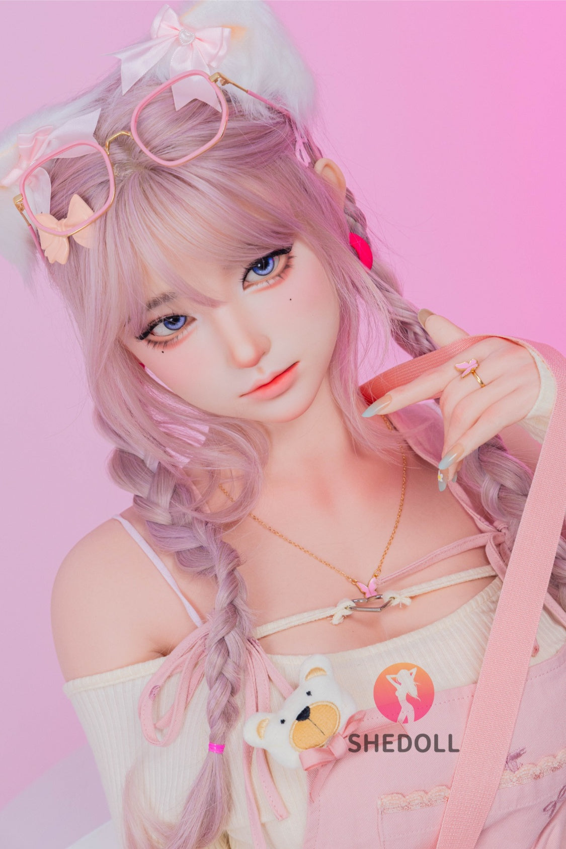 Tanya B (D-Cup) (168cm) | Kitty Pink Haired Asian Sex Doll | SHEDOLL