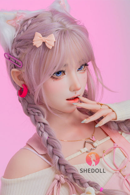 Tanya B (D-Cup) (168cm) | Kitty Pink Haired Asian Sex Doll | SHEDOLL