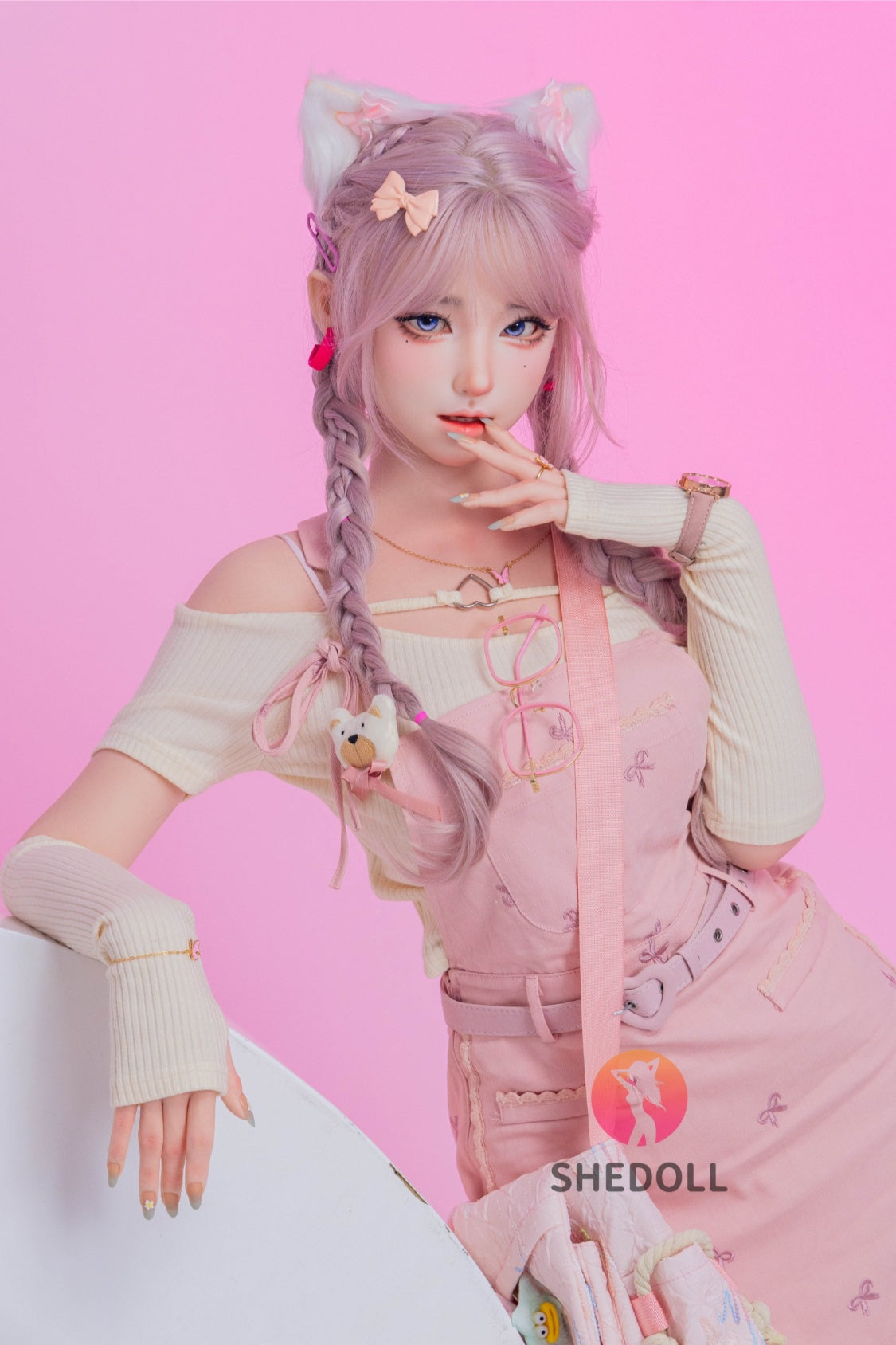 Tanya B (D-Cup) (168cm) | Kitty Pink Haired Asian Sex Doll | SHEDOLL