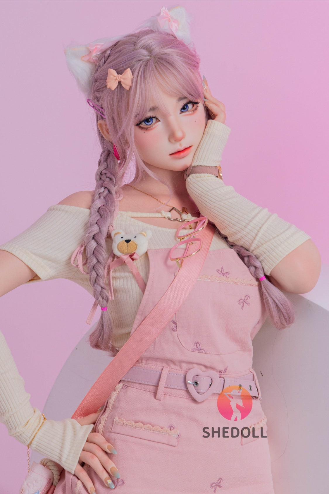 Tanya B (D-Cup) (168cm) | Kitty Pink Haired Asian Sex Doll | SHEDOLL