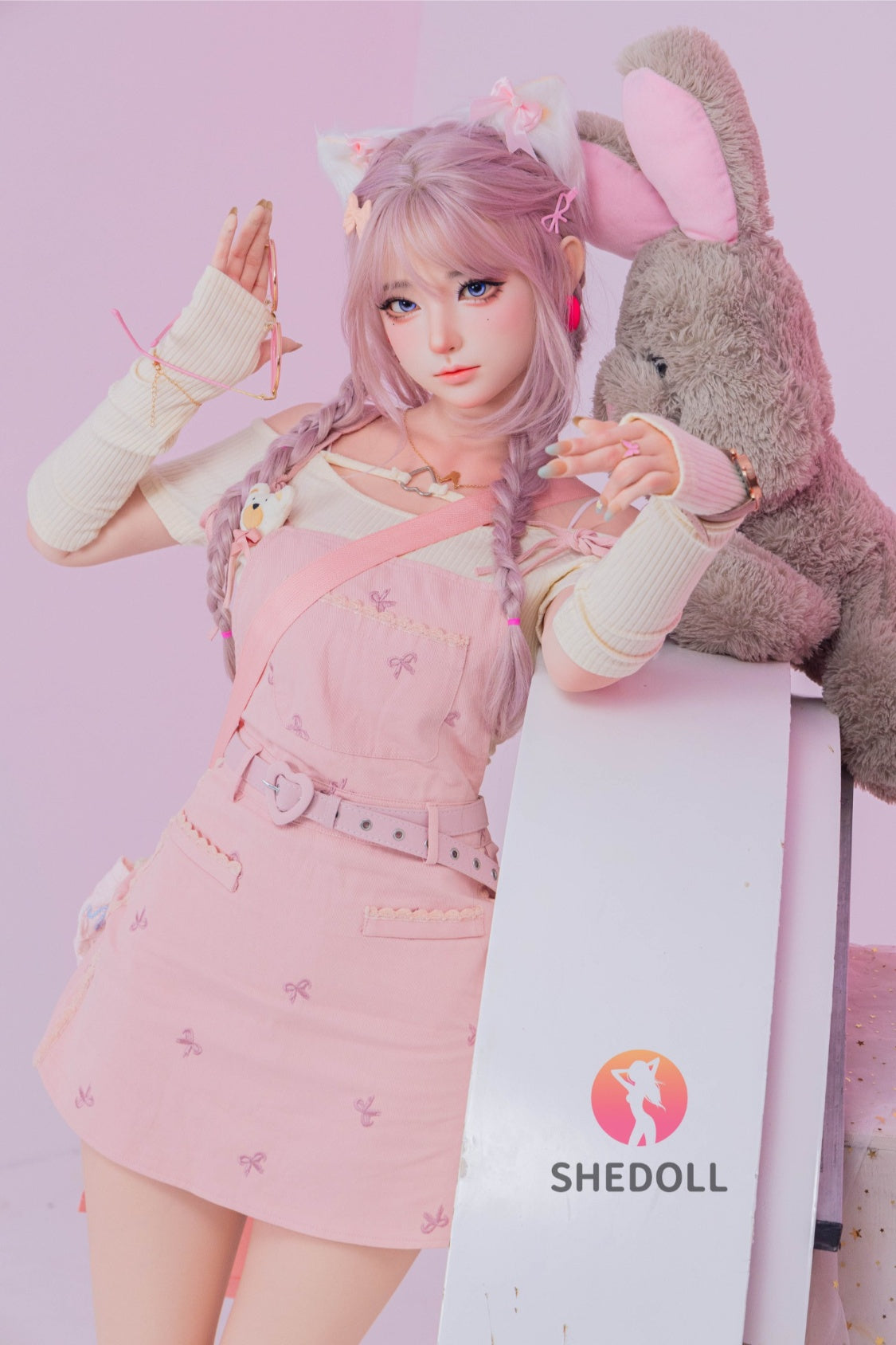 Tanya B (D-Cup) (168cm) | Kitty Pink Haired Asian Sex Doll | SHEDOLL