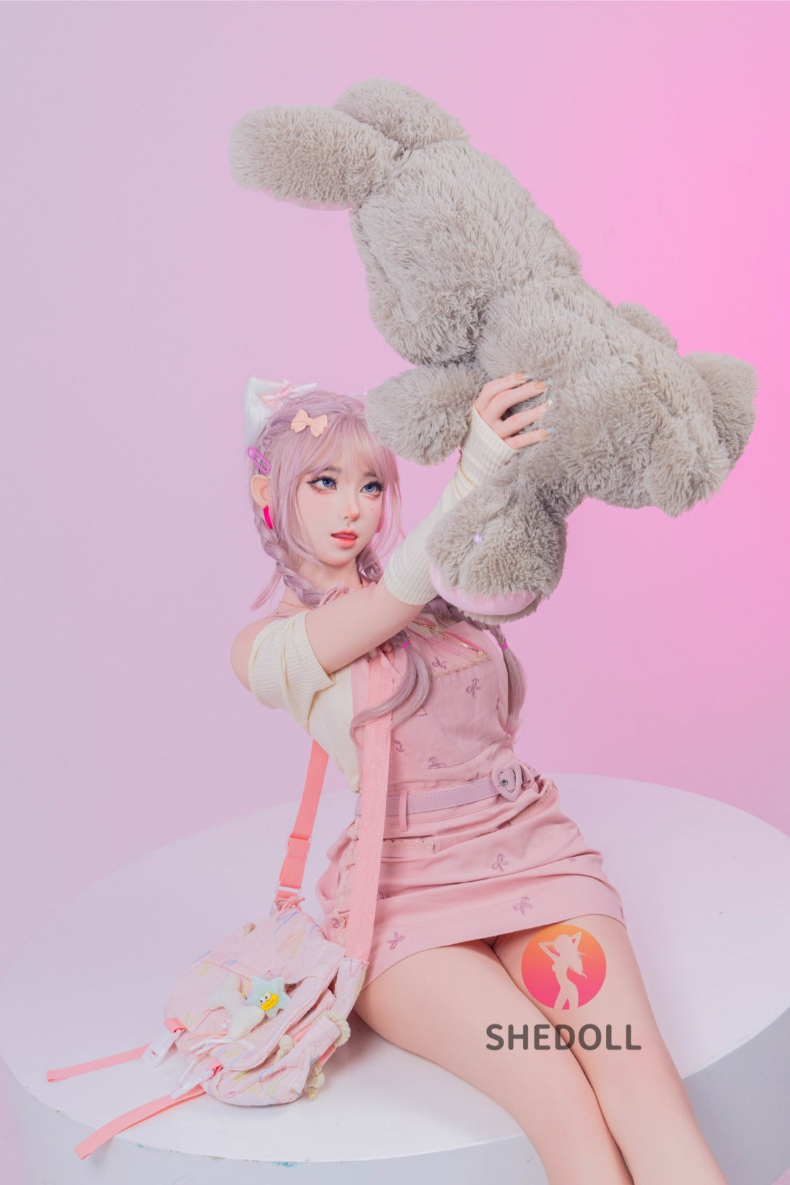 Tanya B (D-Cup) (168cm) | Kitty Pink Haired Asian Sex Doll | SHEDOLL