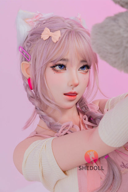 Tanya B (D-Cup) (168cm) | Kitty Pink Haired Asian Sex Doll | SHEDOLL