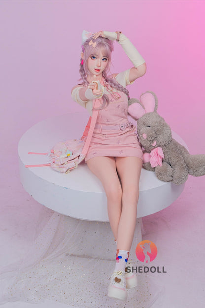 Tanya B (D-Cup) (168cm) | Kitty Pink Haired Asian Sex Doll | SHEDOLL