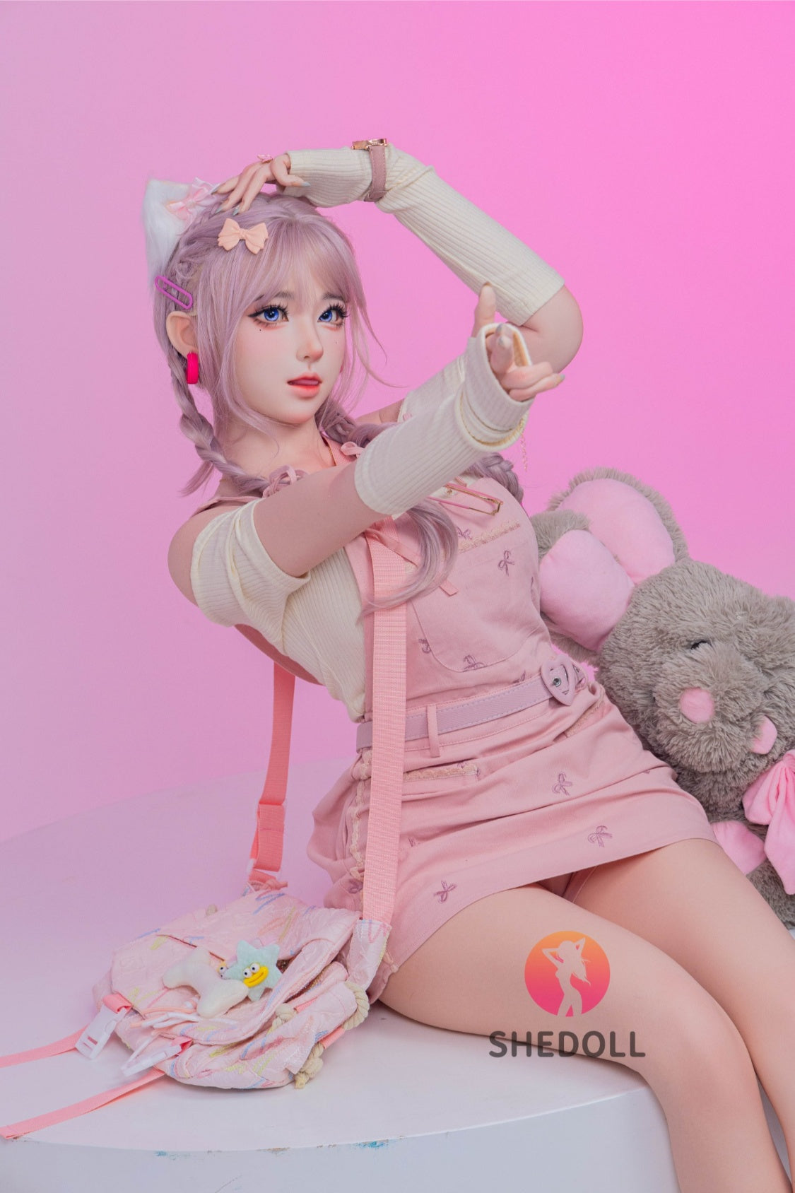 Tanya B (D-Cup) (168cm) | Kitty Pink Haired Asian Sex Doll | SHEDOLL