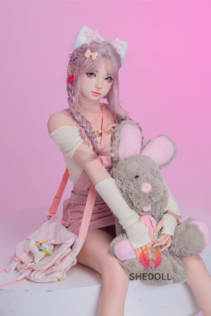 Tanya B (D-Cup) (168cm) | Kitty Pink Haired Asian Sex Doll | SHEDOLL