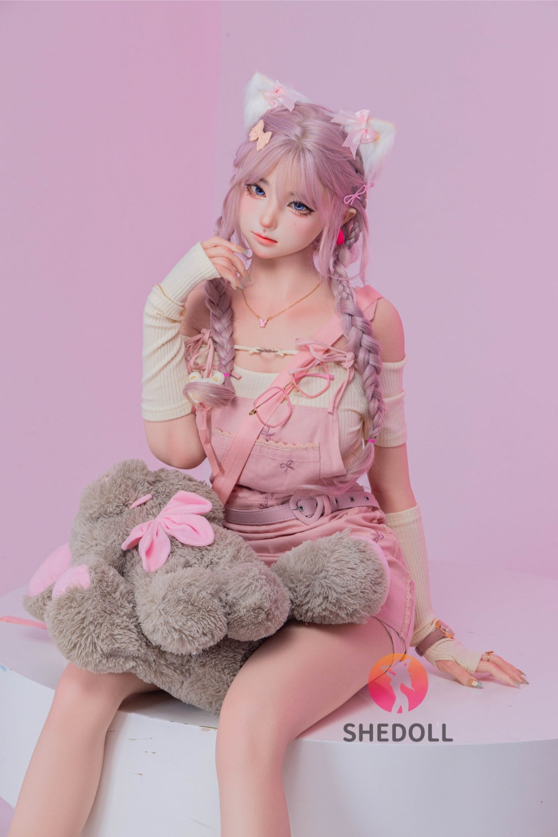 Tanya B (D-Cup) (168cm) | Kitty Pink Haired Asian Sex Doll | SHEDOLL