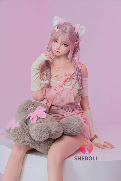 Tanya B (D-Cup) (168cm) | Kitty Pink Haired Asian Sex Doll | SHEDOLL