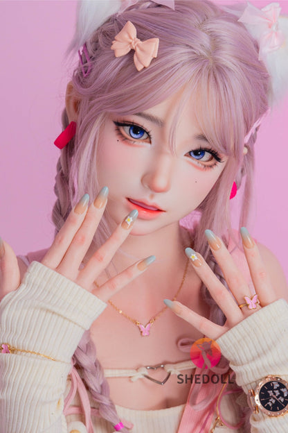 Tanya B (D-Cup) (168cm) | Kitty Pink Haired Asian Sex Doll | SHEDOLL