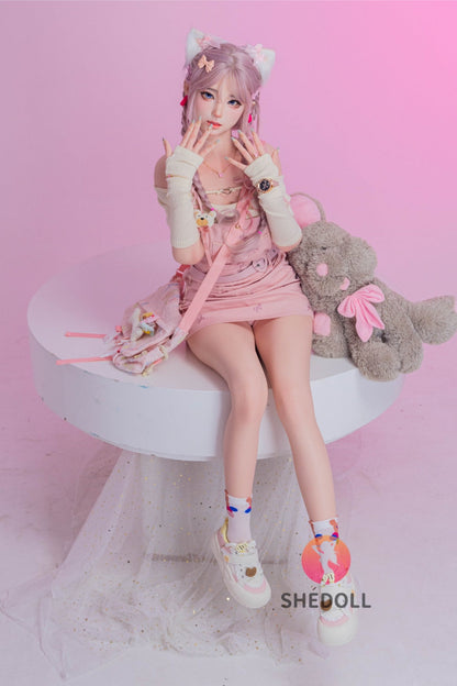 Tanya B (D-Cup) (168cm) | Kitty Pink Haired Asian Sex Doll | SHEDOLL