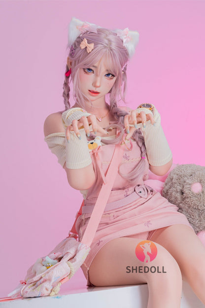 Tanya B (D-Cup) (168cm) | Kitty Pink Haired Asian Sex Doll | SHEDOLL