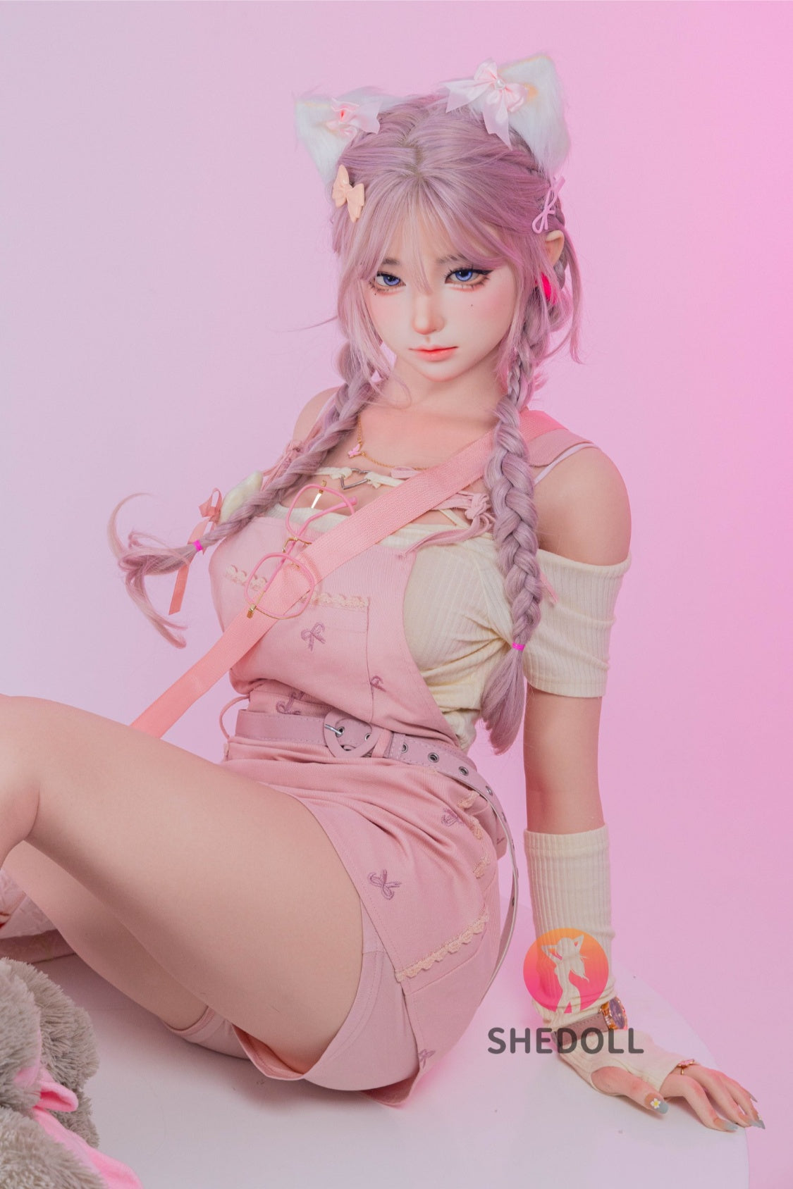 Tanya B (D-Cup) (168cm) | Kitty Pink Haired Asian Sex Doll | SHEDOLL
