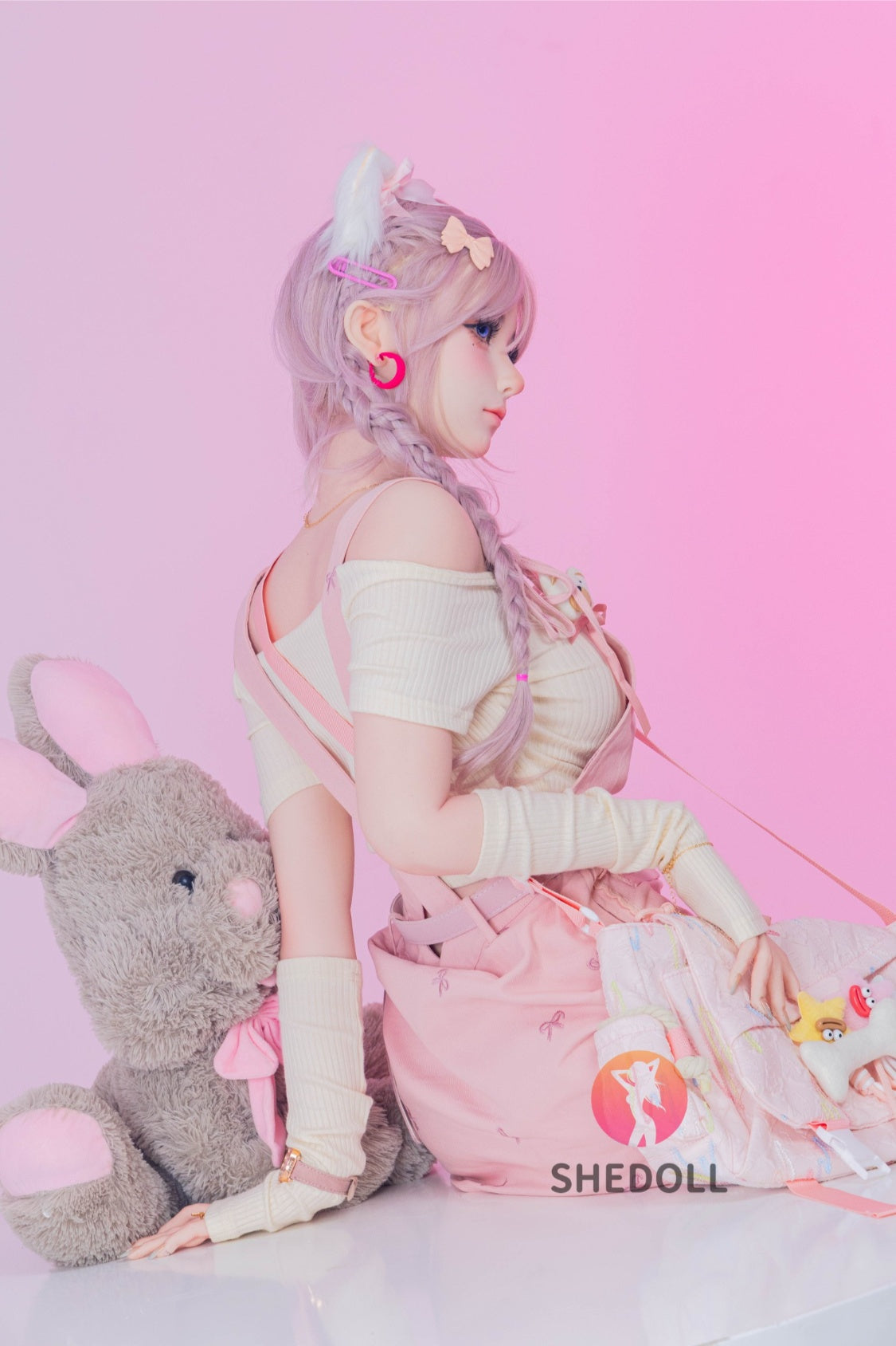 Tanya B (D-Cup) (168cm) | Kitty Pink Haired Asian Sex Doll | SHEDOLL