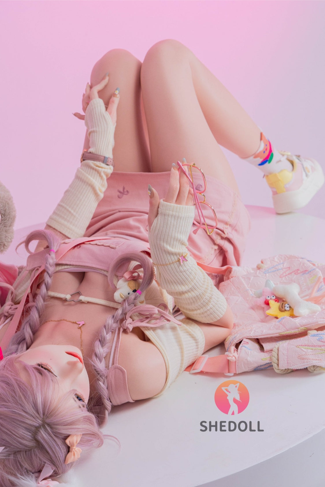 Tanya B (D-Cup) (168cm) | Kitty Pink Haired Asian Sex Doll | SHEDOLL