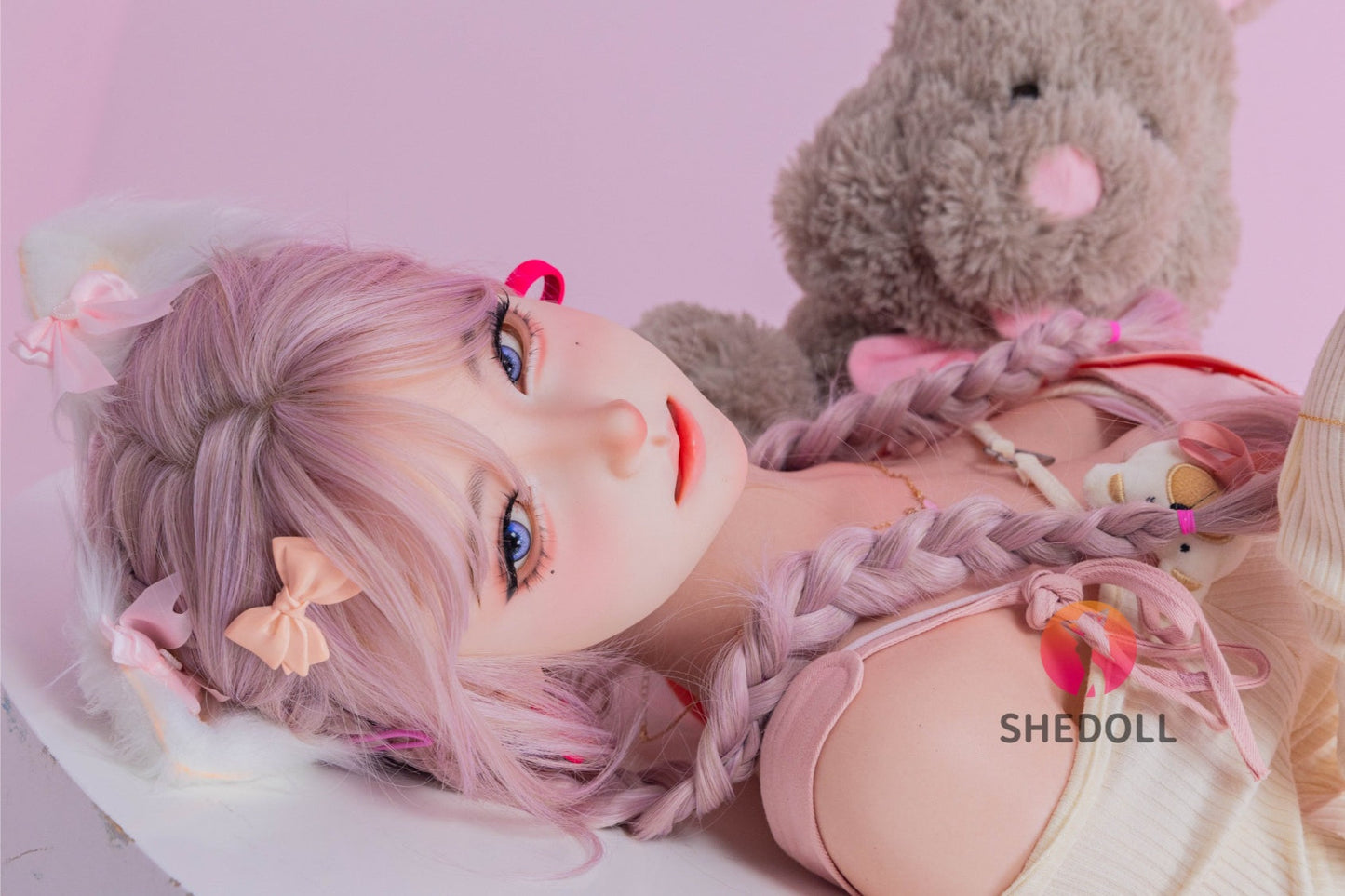 Tanya B (D-Cup) (168cm) | Kitty Pink Haired Asian Sex Doll | SHEDOLL