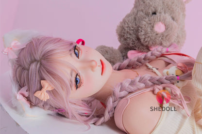 Tanya B (D-Cup) (168cm) | Kitty Pink Haired Asian Sex Doll | SHEDOLL
