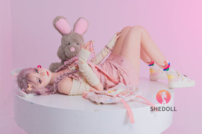 Tanya B (D-Cup) (168cm) | Kitty Pink Haired Asian Sex Doll | SHEDOLL