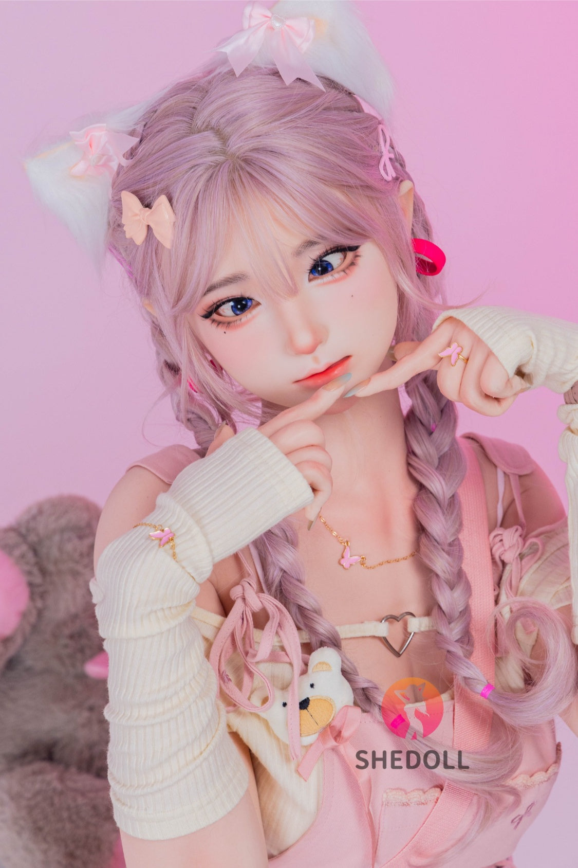 Tanya B (D-Cup) (168cm) | Kitty Pink Haired Asian Sex Doll | SHEDOLL