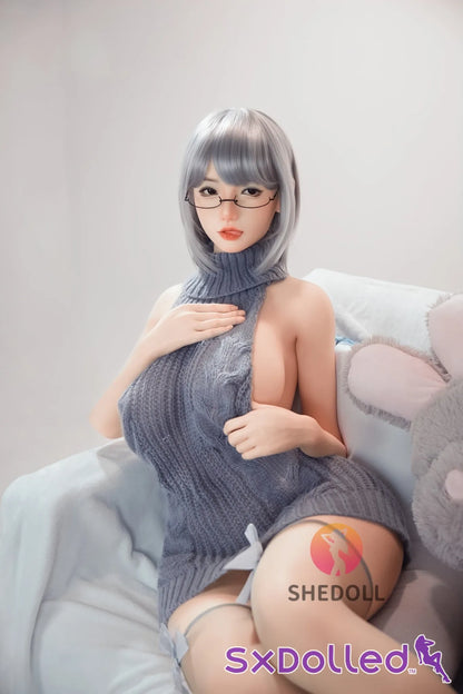 Achu A (H-Cup) (163cm) | Busty Mature Asian Sex Doll | SHEDOLL H-Cup / 163cm / Silver Sex Doll