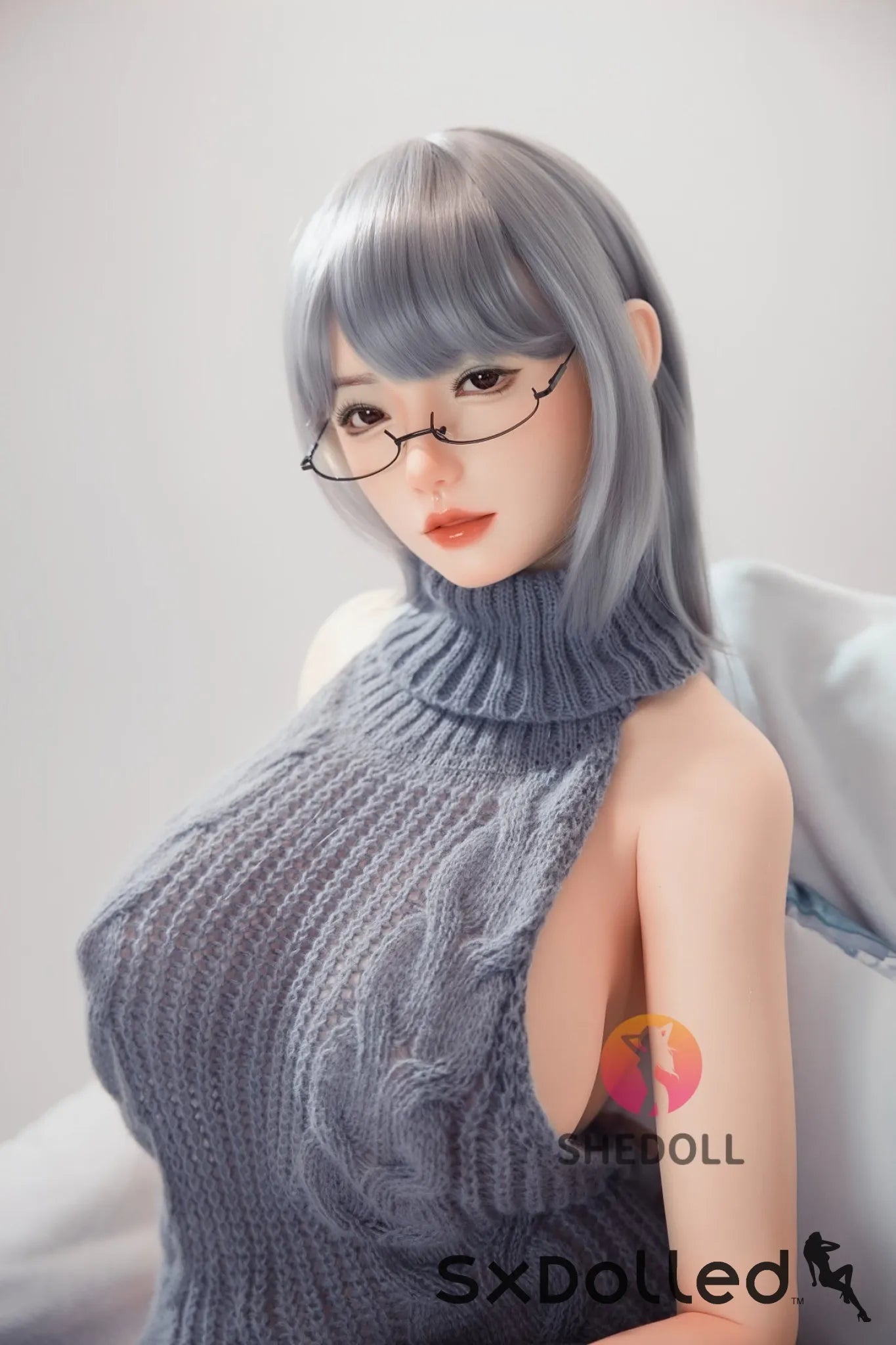Achu A (H-Cup) (163cm) | Busty Mature Asian Sex Doll | SHEDOLL H-Cup / 163cm / Silver Sex Doll