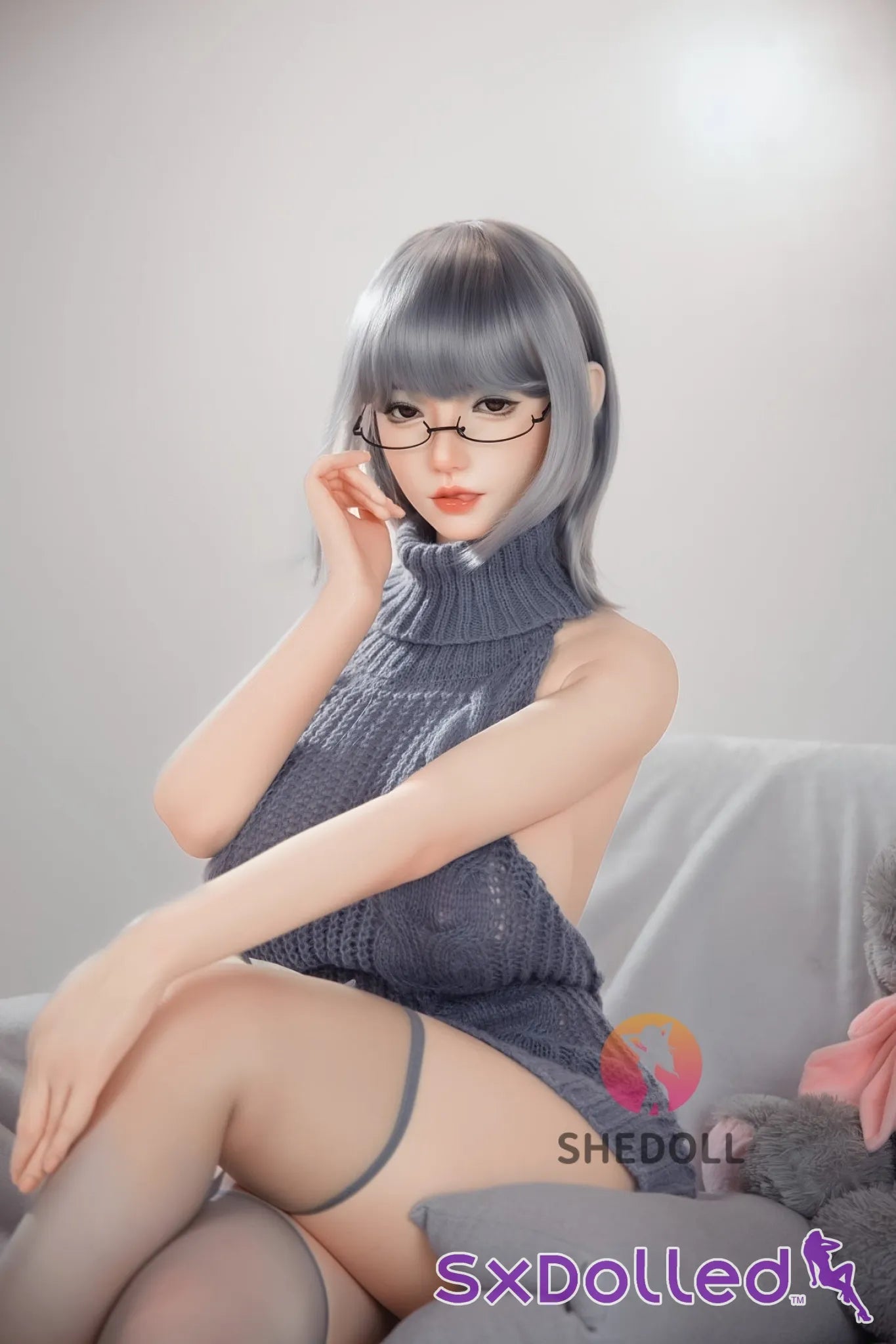 Achu A (H-Cup) (163cm) | Busty Mature Asian Sex Doll | SHEDOLL H-Cup / 163cm / Silver Sex Doll
