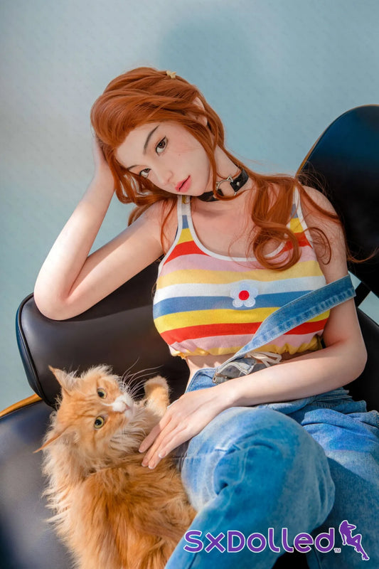 Aglaia (E-Cup) (163cm) | Orange Hair Pear Japanese Sex Doll | AITIA E-Cup / 163cm / Orange Sex Doll