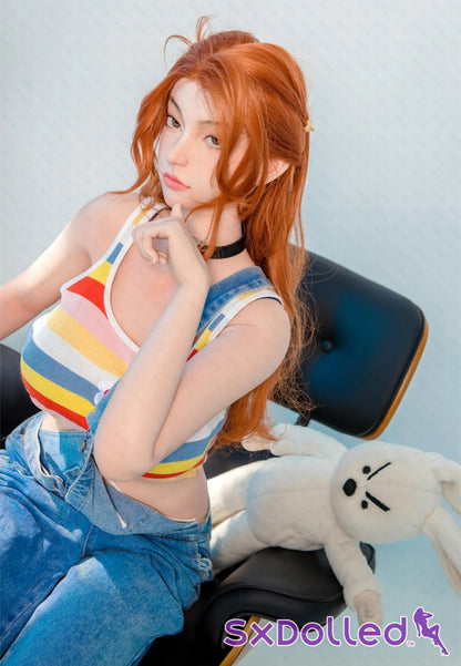 Aglaia (E-Cup) (163cm) | Orange Hair Pear Japanese Sex Doll | AITIA E-Cup / 163cm / Orange Sex Doll